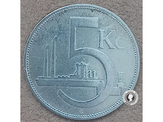 5.koruna - 1.ČSR - 1931