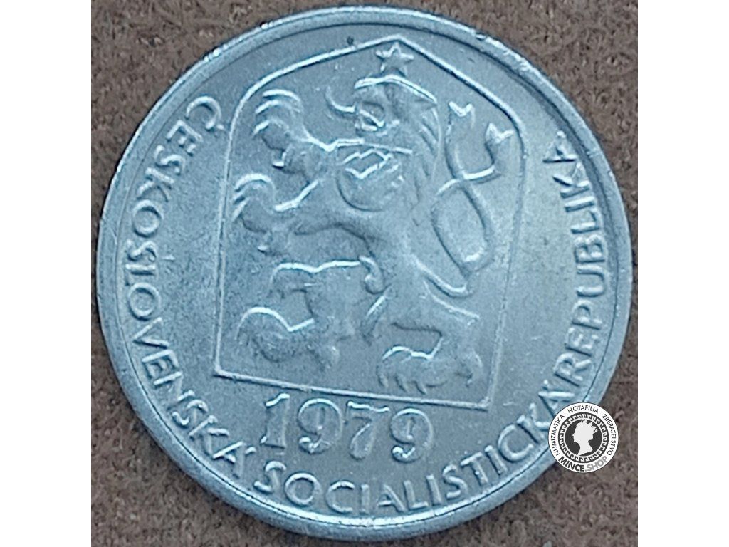 5 halier - Česko-Slovensko - 1979