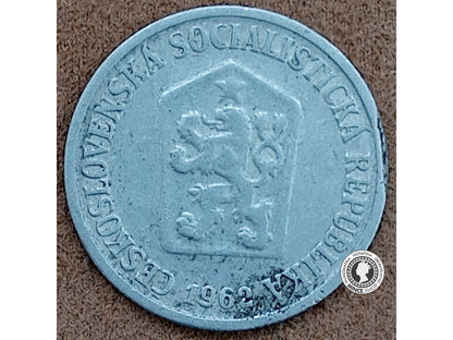 10 halier - Česko-Slovensko - 1962