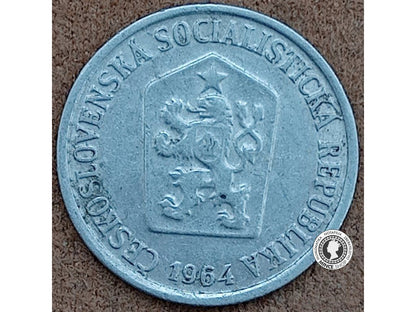 10 halier - Česko-Slovensko - 1964