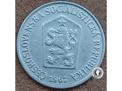 10 halier - Česko-Slovensko - 1967