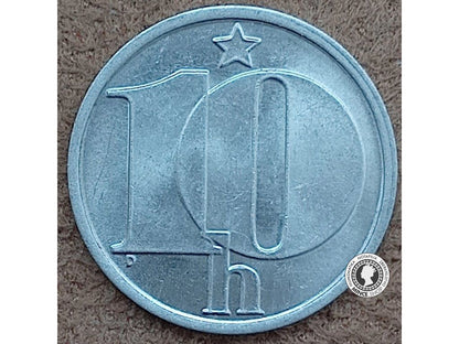 10 halier - Česko-Slovensko - 1982