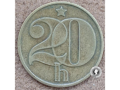 20 halier - Česko-Slovensko - 1973
