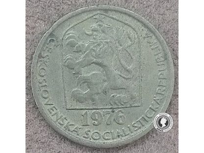 20 halier - Česko-Slovensko - 1976