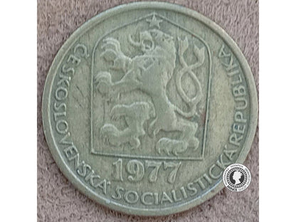 20 halier - Česko-Slovensko - 1977