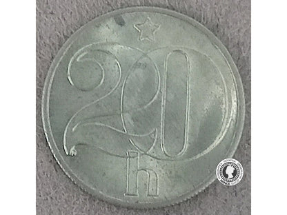 20 halier - Česko-Slovensko - 1984
