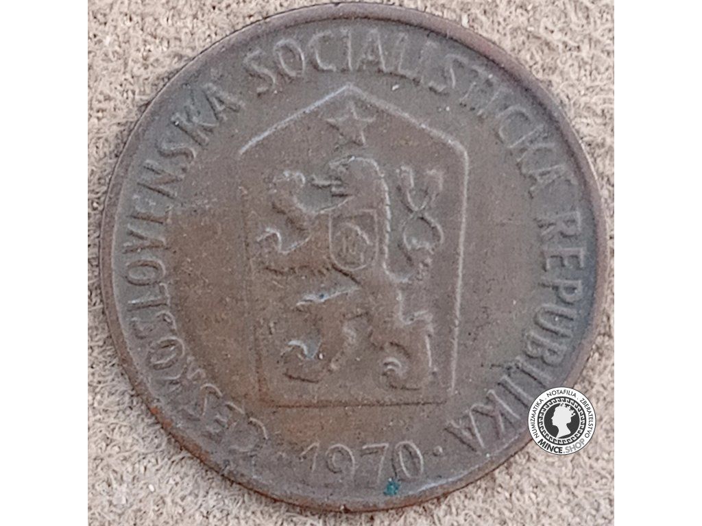 50 halier - Česko-Slovensko - 1970