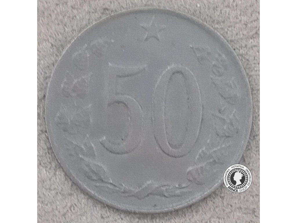 50 halier - Česko-Slovensko - 1971