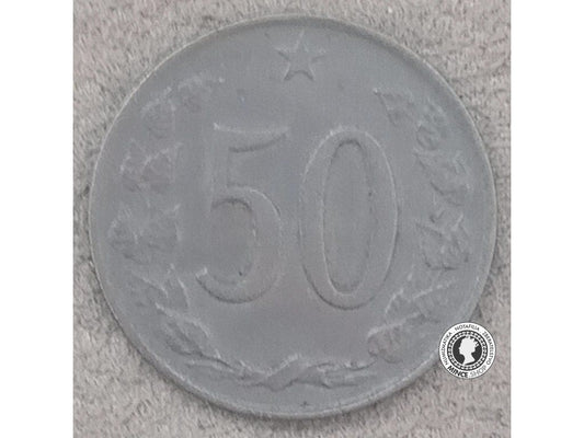 50 halier - Česko-Slovensko - 1971