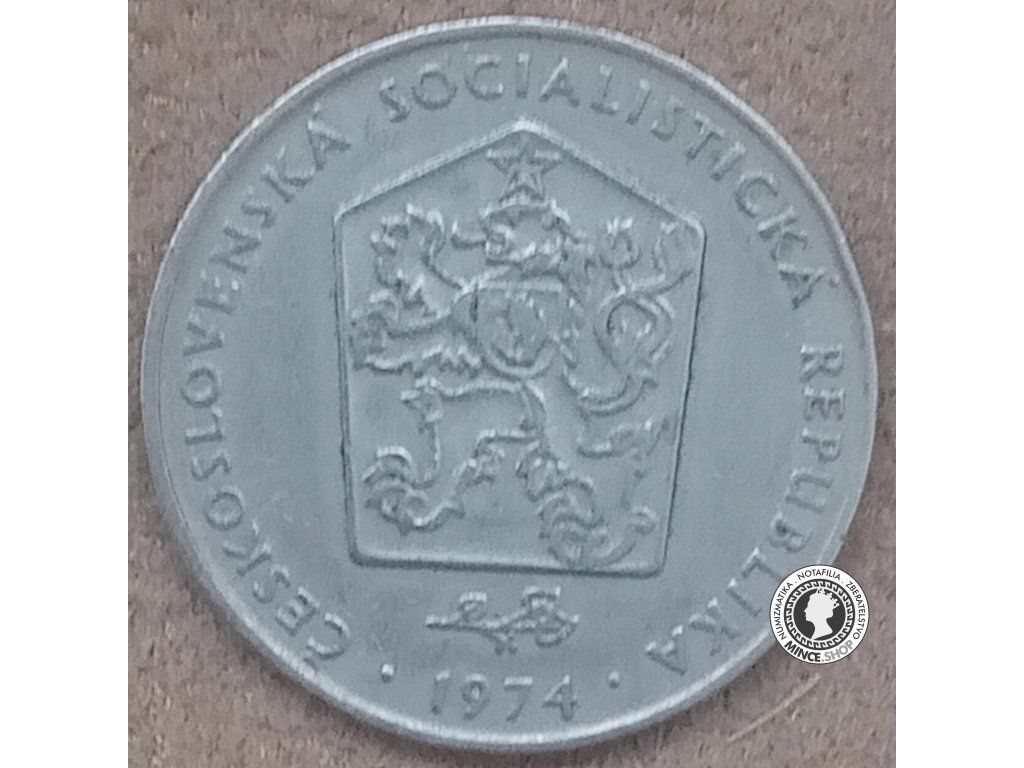2 koruna - Česko-Slovensko - 1974