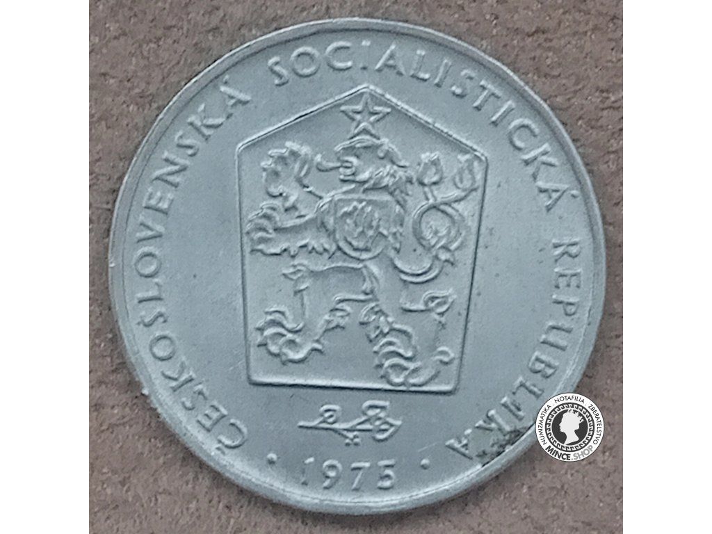 2 koruna - Česko-Slovensko - 1975