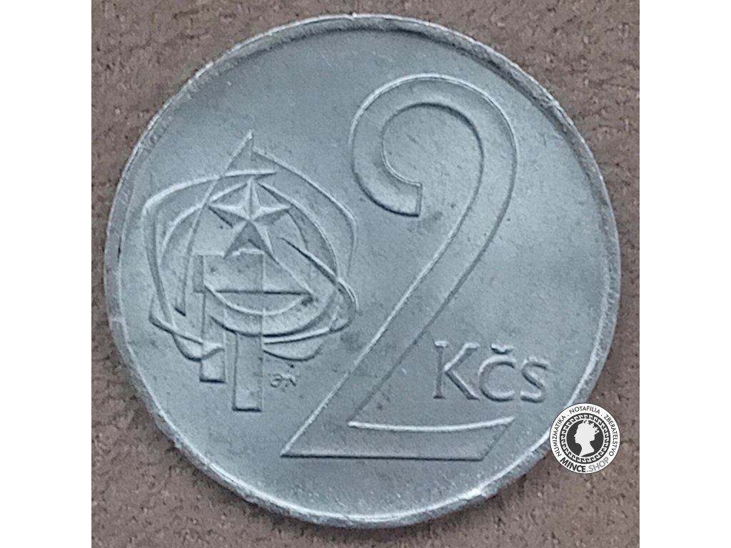 2 koruna - Česko-Slovensko - 1980