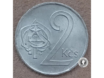 2 koruna - Česko-Slovensko - 1980