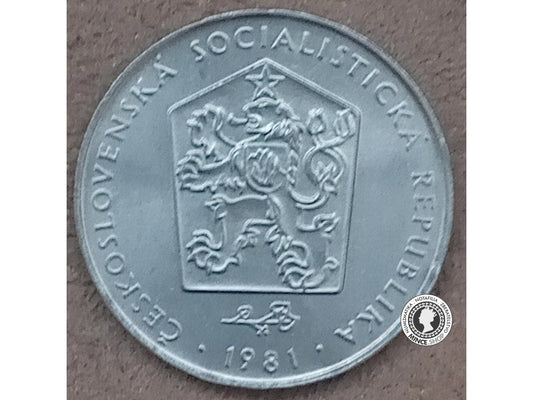 2 koruna - Česko-Slovensko - 1981
