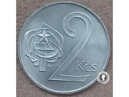 2 koruna - Česko-Slovensko - 1981