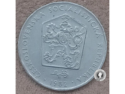 2 koruna - Česko-Slovensko - 1982