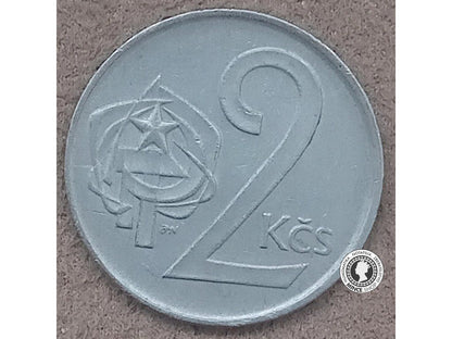 2 koruna - Česko-Slovensko - 1982