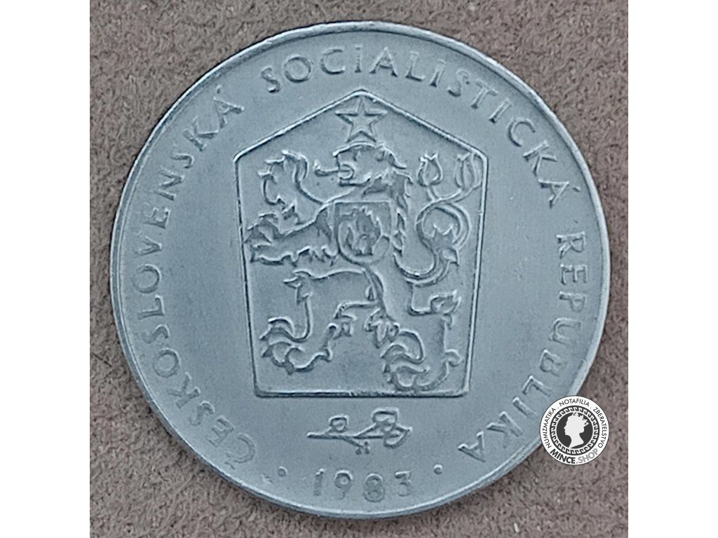 2 koruna - Česko-Slovensko - 1983
