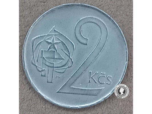 2 koruna - Česko-Slovensko - 1983