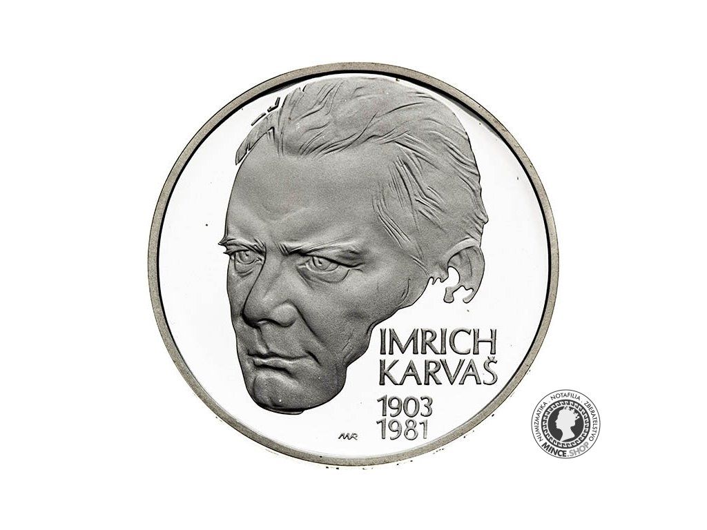 Minca Proof - SK 200 / 2003 - Imrich Karvaš - 100. výročie narodenia