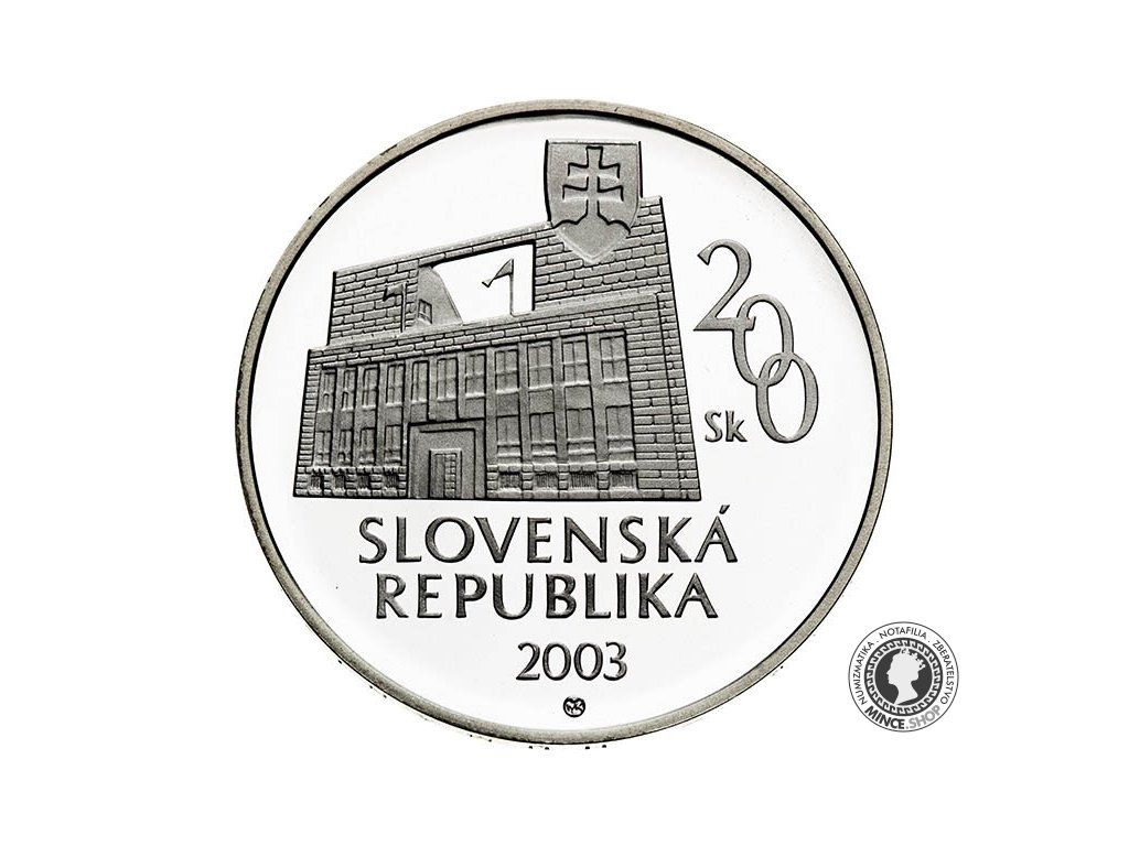 Minca Proof - SK 200 / 2003 - Imrich Karvaš - 100. výročie narodenia