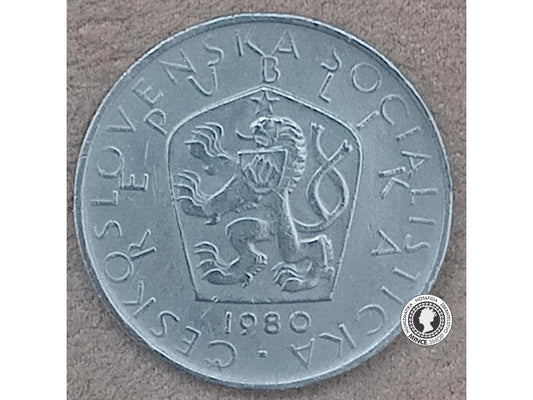 5 koruna - Česko-Slovensko - 1980