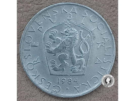 5 koruna - Česko-Slovensko - 1984