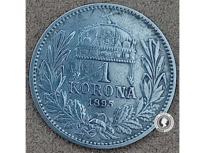 1 korona - Rakúsko-Uhorsko - 1895