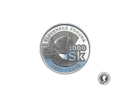 Minca Proof - SK 1000 / 2008 - Rozlúčka so slovenskou korunou