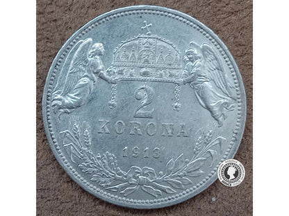 2 korona - Rakúsko-Uhorsko - 1913