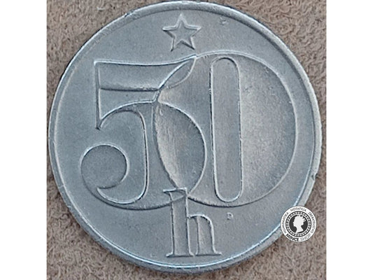 50 halier - Česko-Slovensko - 1988