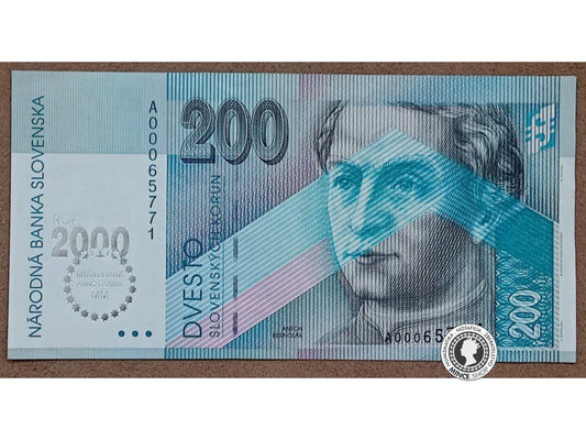 200 Korún - 1995 - Slovensko - bimilenium