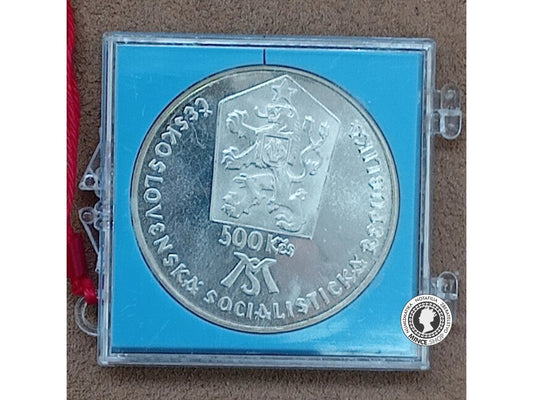 500 Kčs/1988 - Matica Slovenská - PROOF