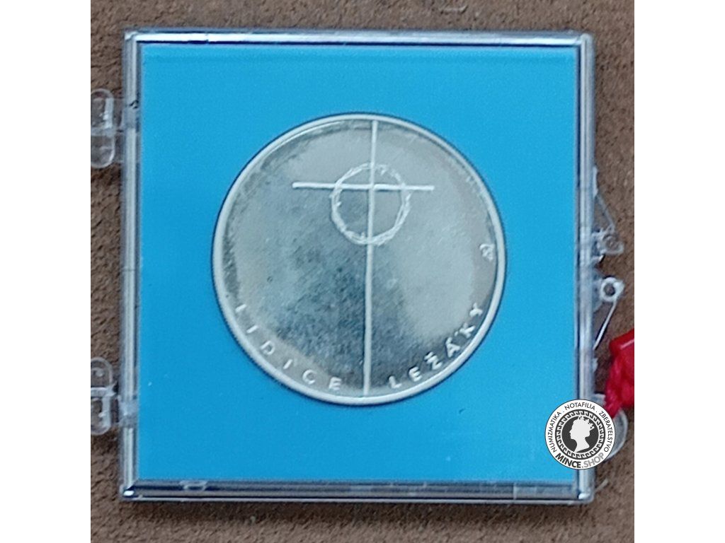 100 Kčs/1992 - Lydice a Ležáky - PROOF