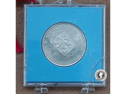 50 Kčs/1987 - Kôň Převalského - PROOF