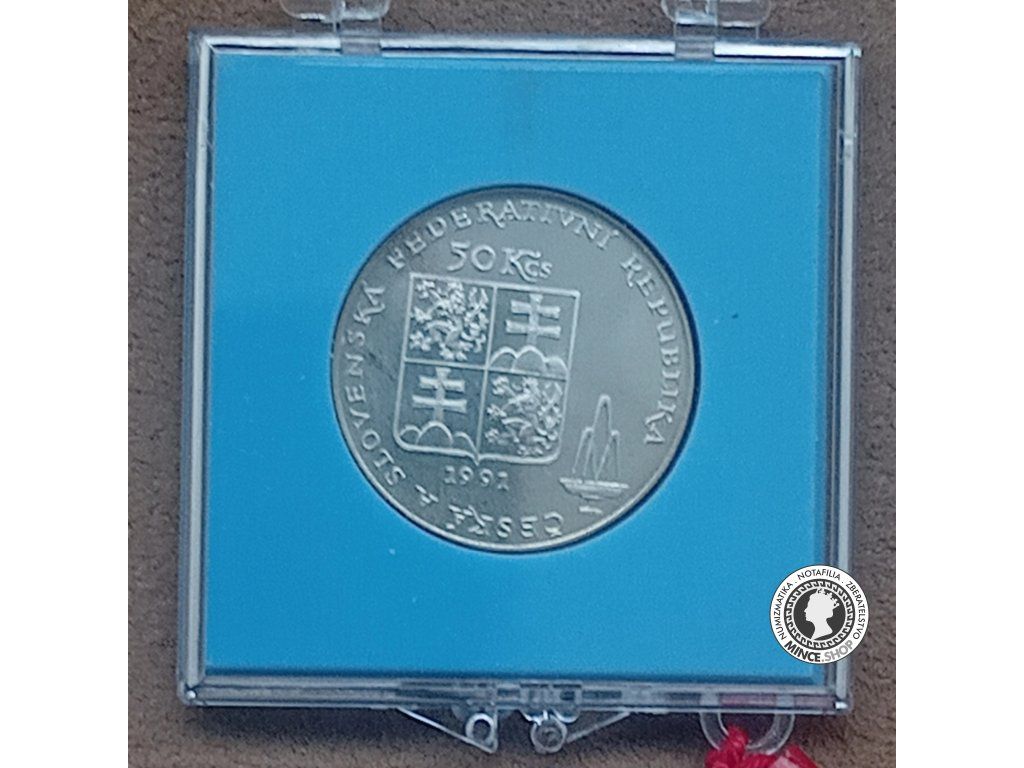 50 Kčs/1991 - Karlovy Vary - PROOF