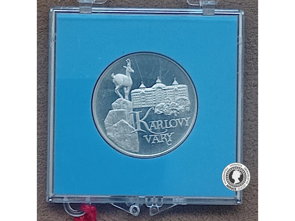 50 Kčs/1991 - Karlovy Vary - PROOF