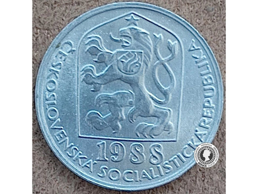 5 halier - Česko-Slovensko - 1988 - UNC