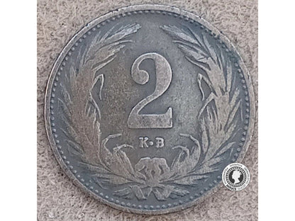 2 filler - Rakúsko-Uhorsko - 1909