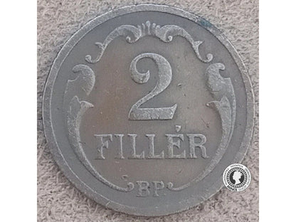 2 filler - Regentské Maďarsko - 1930