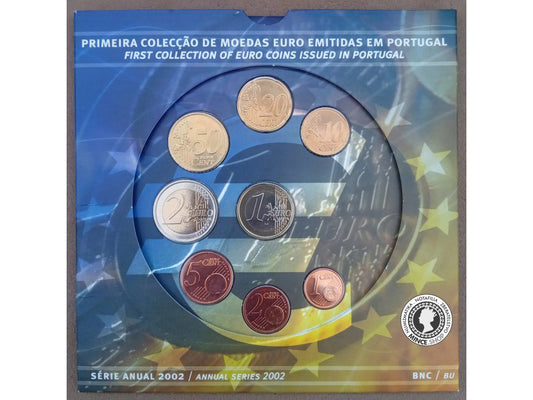 2002 Portugalsko PRIMEIRA COLLECCAO € sada