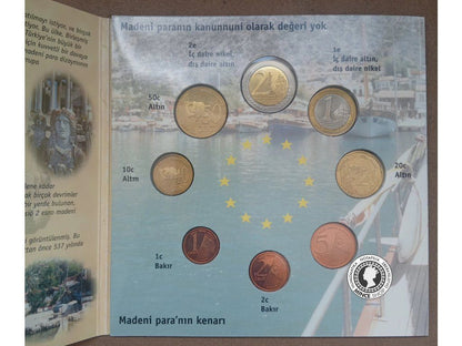 2004 Turecko €URO VZORY sada