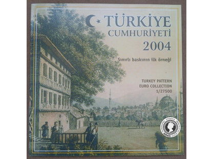 2004 Turecko €URO VZORY sada