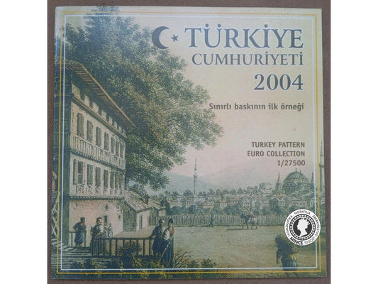 2004 Turecko €URO VZORY sada