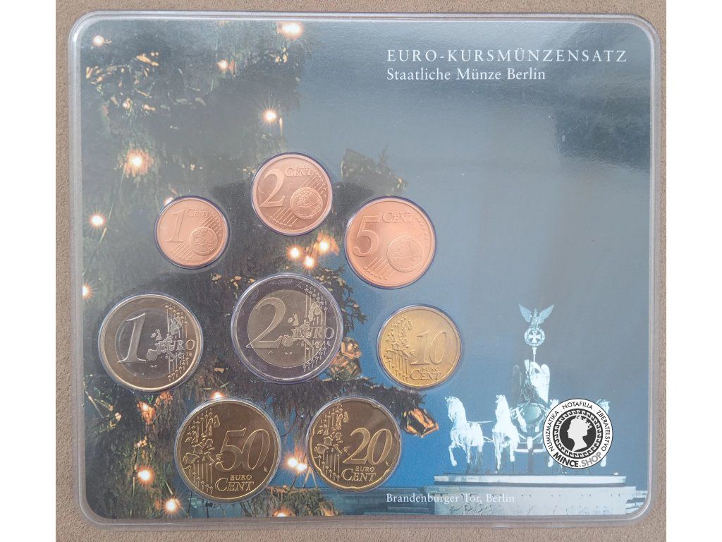 2002 Nemecko MINCOVŇA BERLÍN € sada