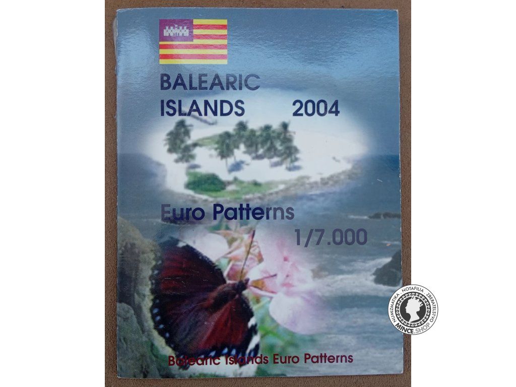 2004 Balearske Ostrovy €URO VZORY sada
