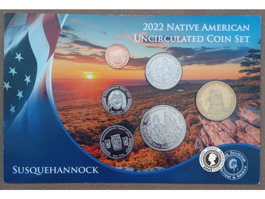 2022 USA Native American Uncirculated Coins sada