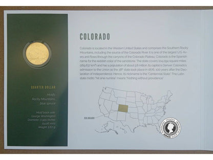 The 50 U.S. States - Colorado sada