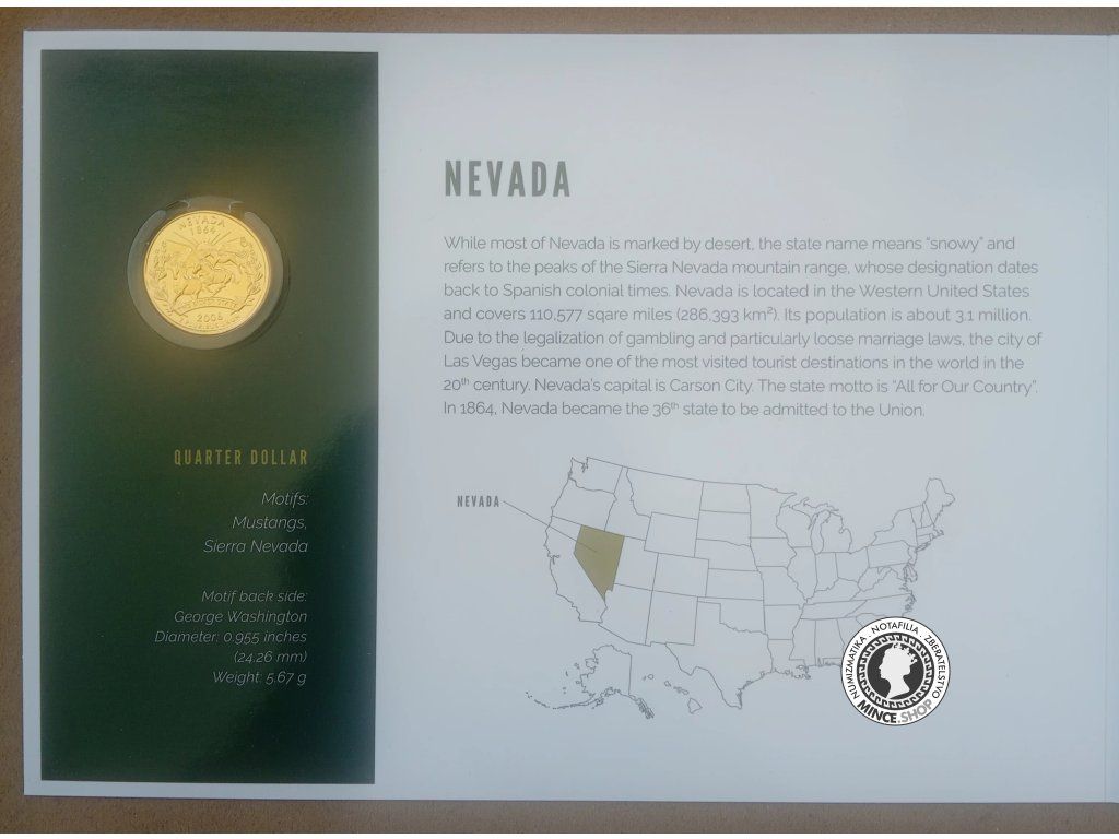 The 50 U.S. States - Nevada sada