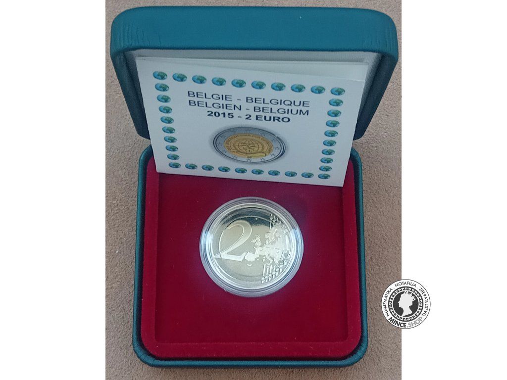 2€ minca - Belgicko 2015 - PROOF